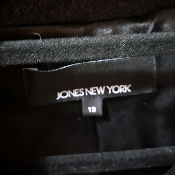 Jones New York wool & cashmere blend long over coat size 12 - Picture 6 of 13
